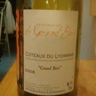 Dom. de Grand Bois Coteaux du Lyonnais Grand Bois(ドメーヌ・ド・グラン・ボア コトー・デュ・リヨネ グラン・ボア)