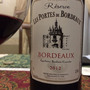 Les Portes de Bordeaux Reserve Rouge(2012)