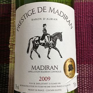 Baron d'Albian Prestige de Madiran(バロン・ダルヴァン プレステージ・ド・マディラン)