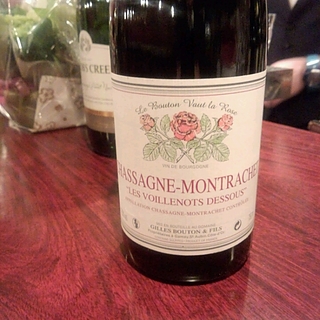 Gilles Bouton & Fils Chassagne Montrachet Les Voillenots Dessus Rouge