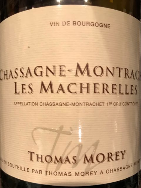 Thomas Morey Chassagne Montrachet Les Macherelles | Vinica