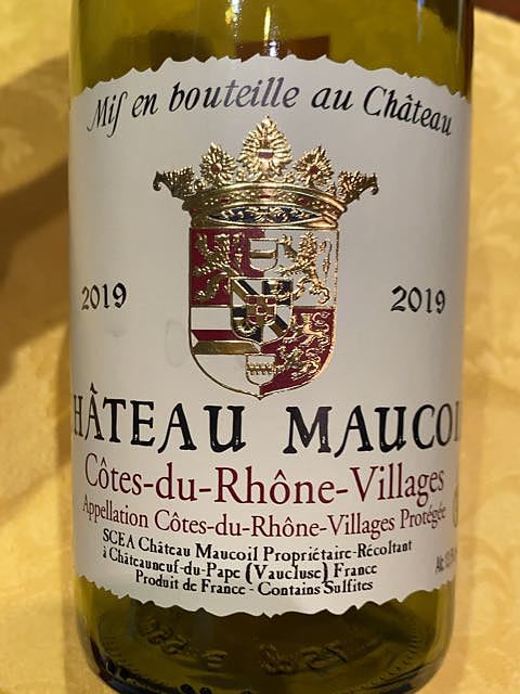 Ch. Maucoil Côtes du Rhône Villages(シャトー・モーコイユ コート・デュ・ローヌ・ヴィラージュ)