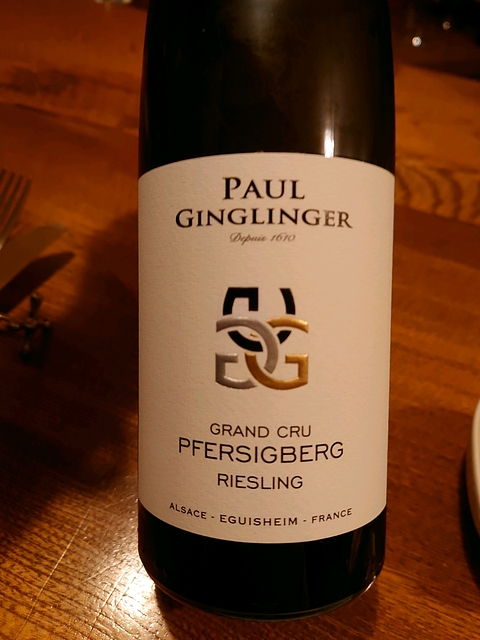 Paul Ginglinger Riesling Grand Cru Pfersigberg