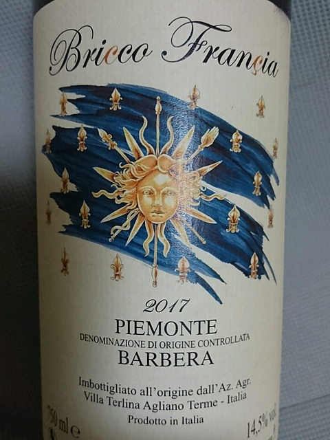 Bricco Francia Piemonte Barbera