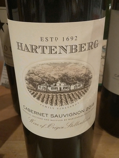 Hartenberg Cabernet Sauvignon 2018