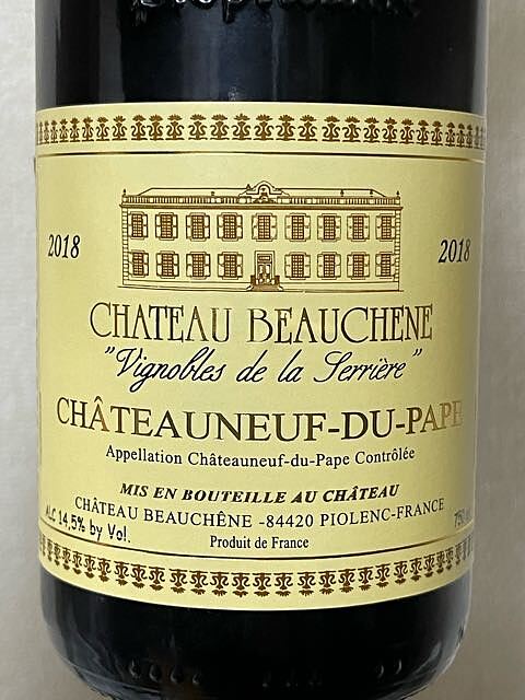 Ch. Beauchêne Châteauneuf du Pape Vignobles de la Serrière Rouge