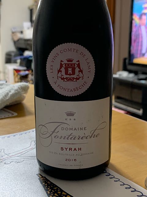 Dom. Fontarèche Syrah(ドメーヌ・フォンタレシェ シラー)