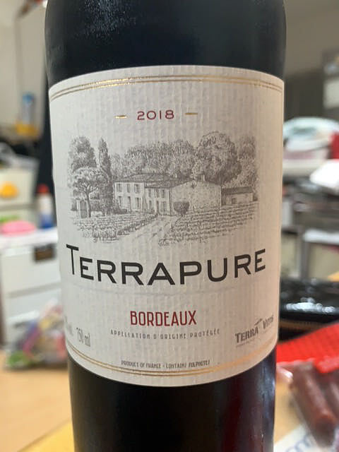 Terrapure Bordeaux Rouge Terra Vitis(テラピュール ボルドー ルージュ テラ・ヴィティス)