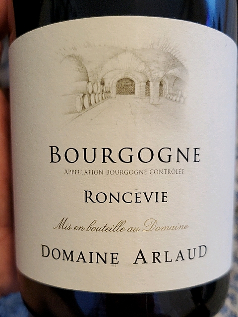Dom. Arlaud Bourgogne Roncevie(ドメーヌ・アルロー ブルゴーニュ ロンスヴィ)