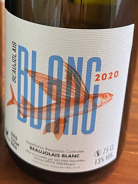 Kévin Descombes Beaujolais Blanc(ケヴィン・デコンブ ボージョレー ブラン)