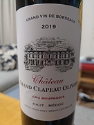 Ch. Grand Clapeau Olivier