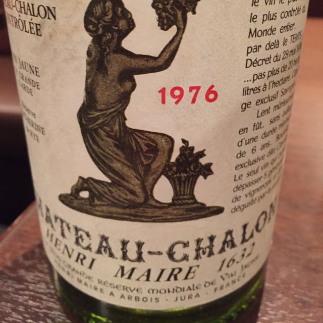 ☆HENRI MAIRE（アンリメール）シャトーシャロン ヴァンジョーヌ 2007 620ml N9B2207 超激得，限定セール □注目! シャトー・シャロン 2007 アンリ