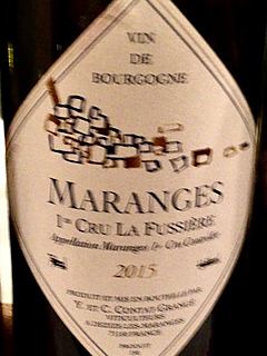 Y. et C. Contat Grangé Maranges 1er Cru La Fussière(イヴォン・エ・シャンタル・コンタ・グランジェ マランジュ プルミエ・クリュ ラ・フュシエール)