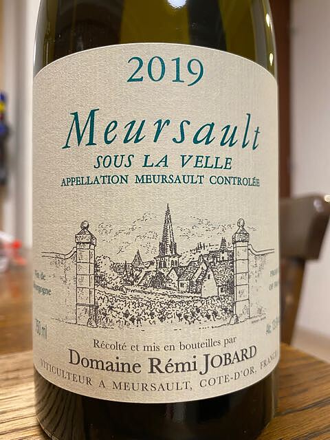 Dom. Rémi Jobard Meursault Sous La Velle(ドメーヌ・レミ・ジョバール ムルソー スー・ラ・ヴェル)