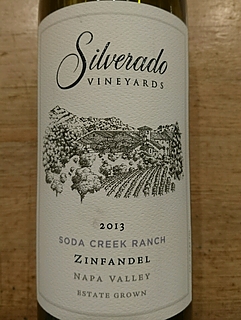 Silverado Vineyards Soda Creek Ranch Zinfandel(シルヴァラード・ヴィンヤーズ ソーダ・クリーク・ランチ ジンファンデル)