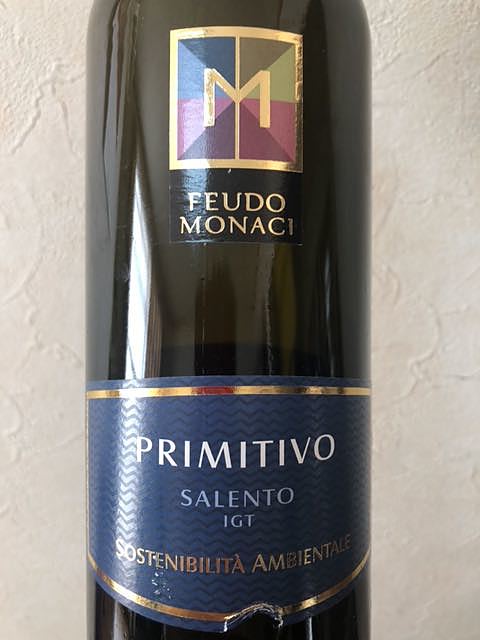 Feudo Monaci Primitivo Salento(フェウド・モナチ プリミティーヴォ サレント)