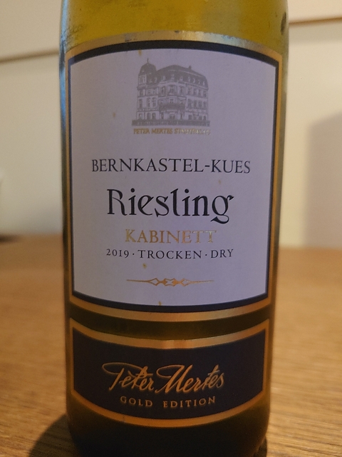 Peter Mertes Gold Edition Bernkastel Kues Riesling Kabinett trocken