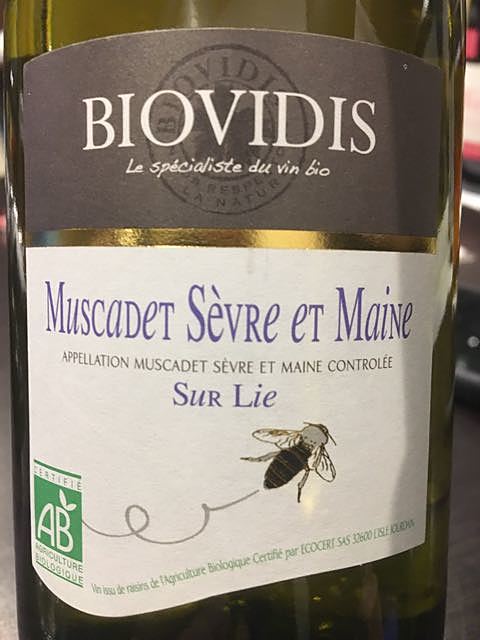 Biovidis Muscadet Sèvre et Maine Sur Lie