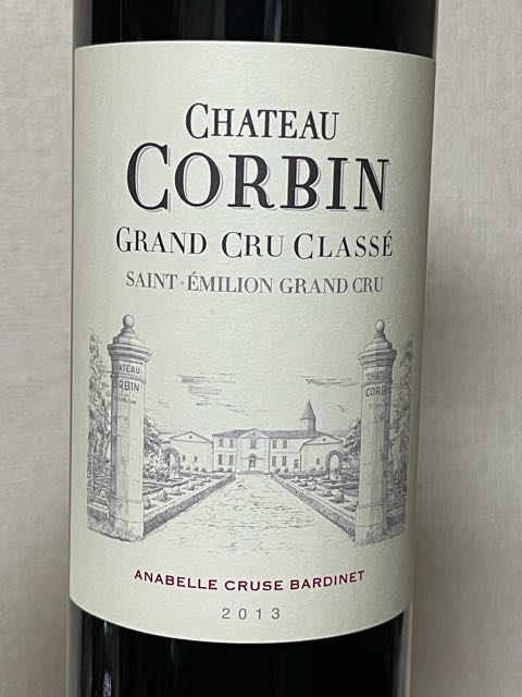 Ch. Corbin Saint Emilion Grand Cru(シャトー・コルバン