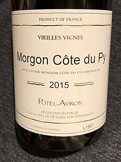 Potel Aviron Morgon Côte du Py Vieilles Vignes
