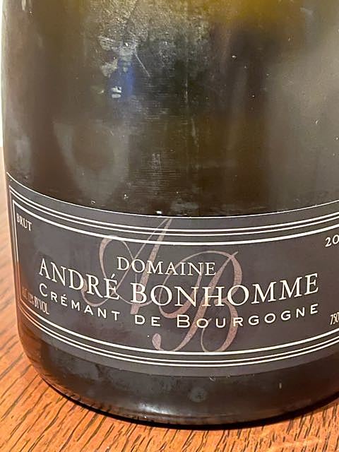 Dom. André Bonhomme Crémant de Bourgogne Brut(ドメーヌ・アンドレ・ボノーム クレマン・ド・ブルゴーニュ ブリュット)