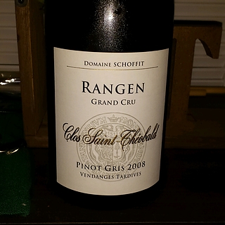 Dom. Schoffit Pinot Gris Grand Cru Rangen Clos Saint Théobald Vendanges Tardives