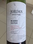 Jordan Origami No Sulphur Added Red Blend(2016)