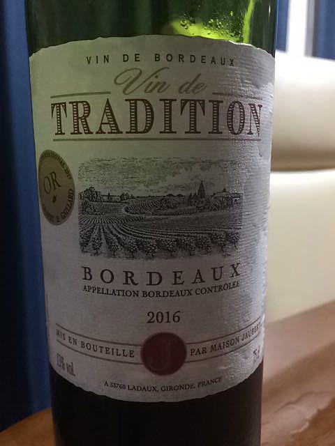 Maison Jaubert Vin de Tradition Bordeaux Blanc(メゾン・ジュベール ヴァン・ド・トラディション ボルドー ブラン)