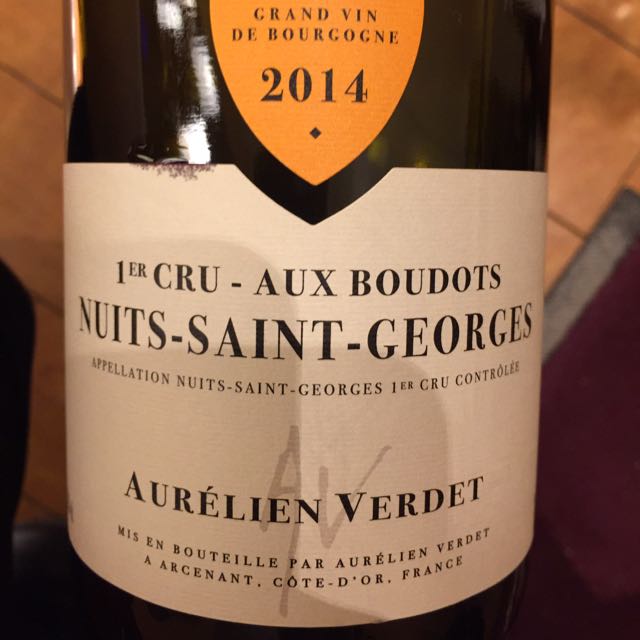 Aurélien Verdet Nuits Saint Georges 1er Cru Aux | Vinica