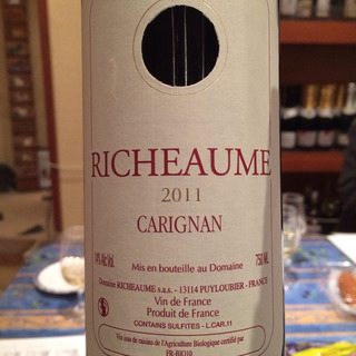 Dom. Richeaume Carignan