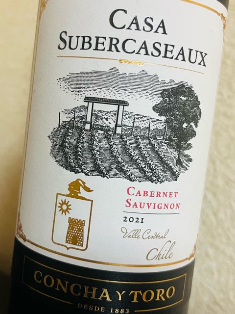 Castaner BIANCA8ED001100 関税送料込 Casa Subercaseaux Cabernet Sauvignon(カーサ・スベルカソー