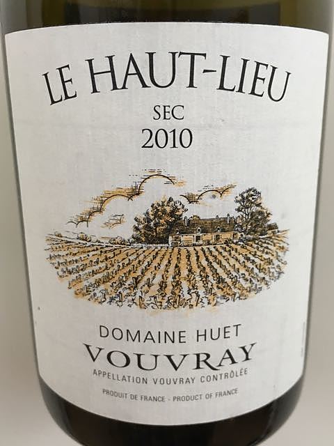 Dom. Huet Vouvray Le Haut Lieu Sec(ドメーヌ・ユエ ヴーヴレイ レ・オー・リュー セック)