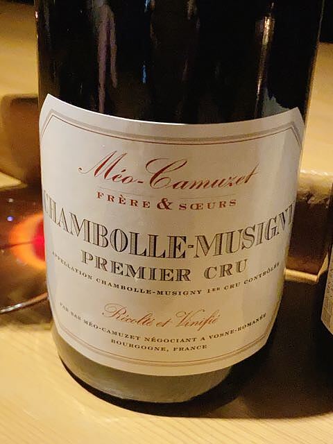 Méo Camuzet F&S Chambolle Musigny 1er Cru