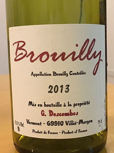 G. Descombes Brouilly