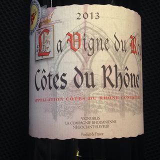 La Vigne du Roy Côtes du Rhône Rouge(ラ・ヴイーニュ・ド・ロワ コート・デュ・ローヌ ルージュ)