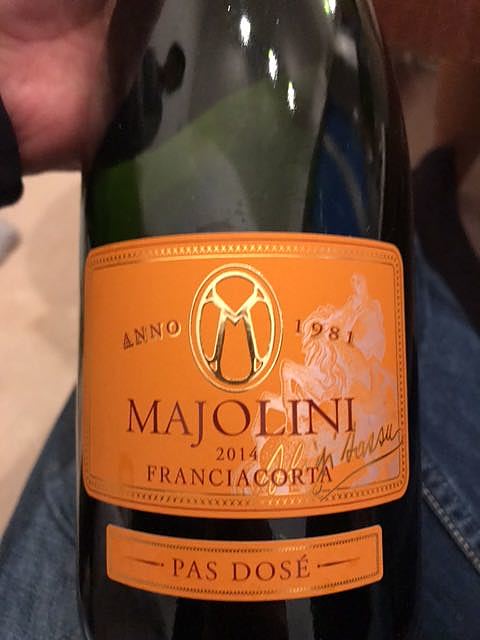 Majolini Franciacorta Pas Dosé Aligi Sassu