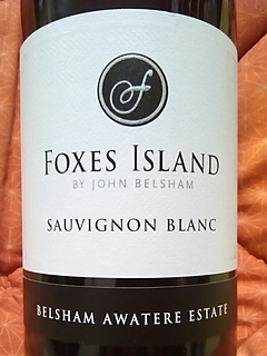 Foxes Island by John Belsham Sauvignon Blanc(フォクシーズ・アイランド バイ・ジョン・ベルシャム ソーヴィニヨン・ブラン)