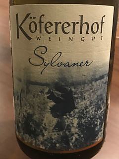 Köfererhof Sylvaner(コフェレルホーフ シルヴァネル)
