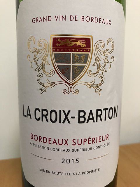 La Croix Barton Bordeaux Supérieur(ラ・クロワ・バートン ボルドー・シュペリュール)