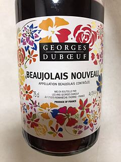 Georges Duboeuf Beaujolais Nouveau(ジョルジュ・デュブッフ ボージョレ・ヌーヴォー)