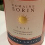 Dom. Sorin Côtes de Provence Rosé Terra Amata(2012)