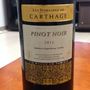 Les Domaines de Carthage Pinot Noir(2012)