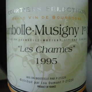 Courtiers Selections Chambolle Musigny 1er Cru Les Charmes