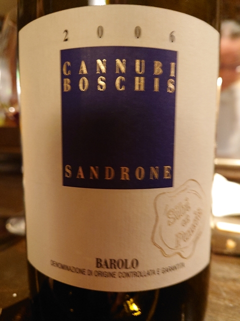 Luciano Sandrone Barolo Cannubi Boschis Sibi et Paucis