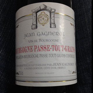 Jean Gagnerot Bourgogne Passetoutgrain