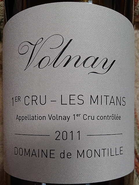 Dom. de Montille Volnay 1er Cru Les Mitans(ドメーヌ・ド・モンティーユ ヴォルネイ プルミエ・クリュ レ・ミタン)