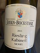 Losen Bockstanz Riesling Kabinett(2015)