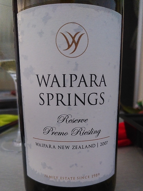 Waipara Springs Premo Riesling Reserve