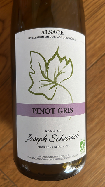 Joseph Scharsch Pinot Gris