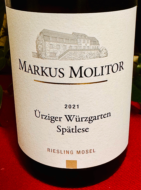 Markus Molitor Ürziger Würzgarten Riesling Spätlese